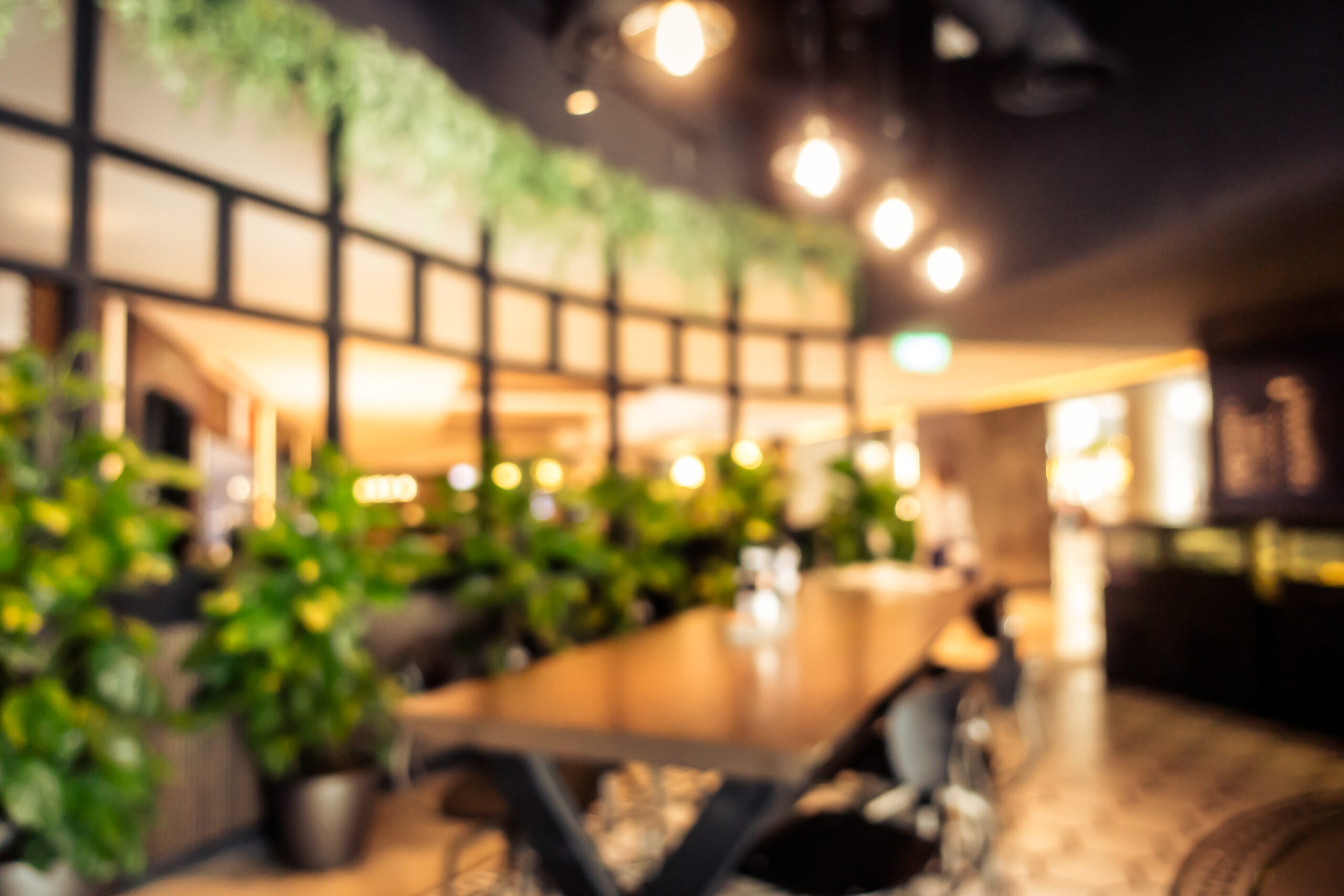 Abstract Blur Coffee Shop Cafe Interior Scaled